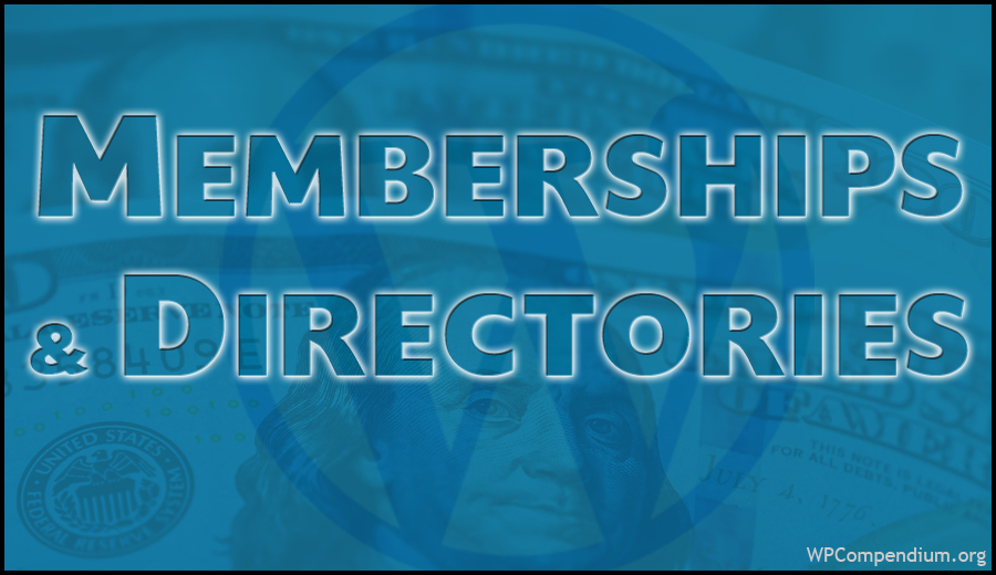 Memberships & Directories