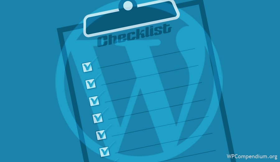 WordPress Checklists